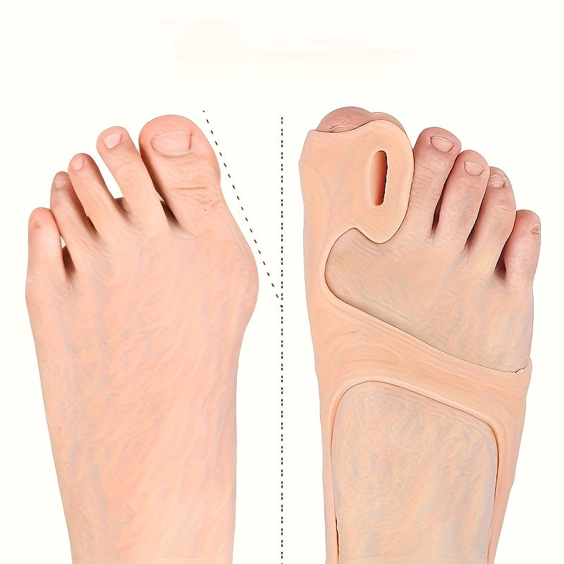 Un sparateur dorteils souple SEBS avec boucle de scurit adapt aux hommes et aux femmes pour une utilisation quotidienne et nocturne  la maison  Remplacement  long terme pour profiter des avantages durables