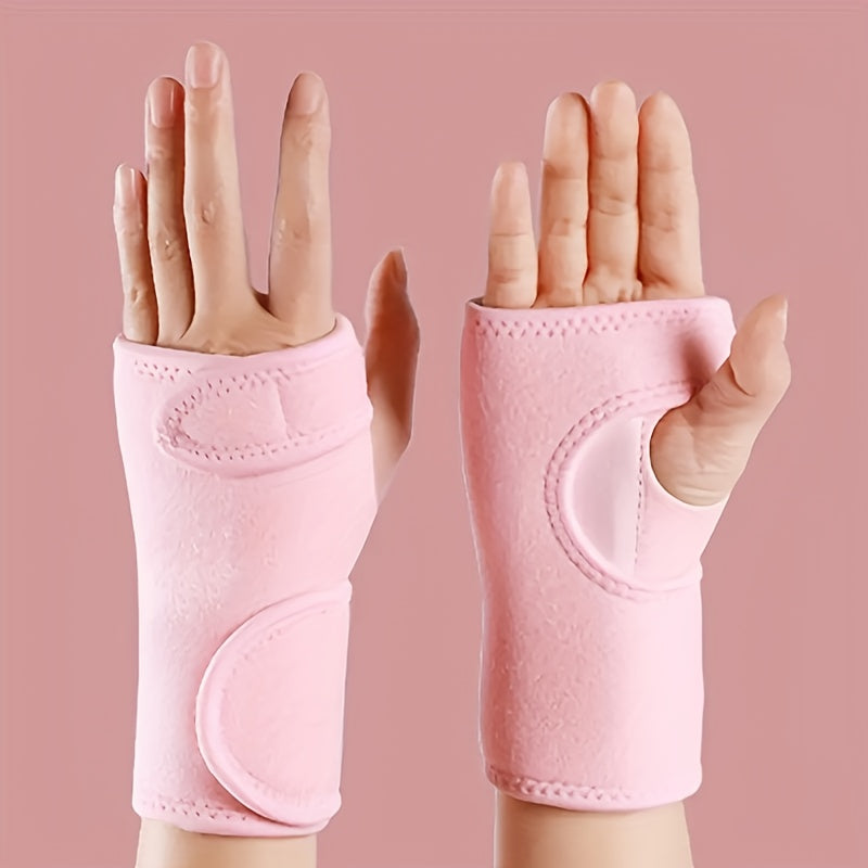 Lot de 2 attelles de poignet ajustables avec attelle 2997 cm stabilisateur de poignet respirant pour syndrome du canal carpien
