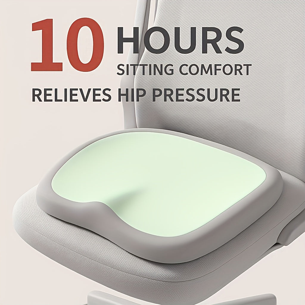 Coussin de Sige Ergonomique en Mousse  Mmoire pour Longues Assises  Coussinet dAppui Ajustable aux Hanches et Taille  Housse Portative Pour Chaise au Bureau Voiture Et  La Maison  Soulagement Doux de la Pression sur les Fauteuils