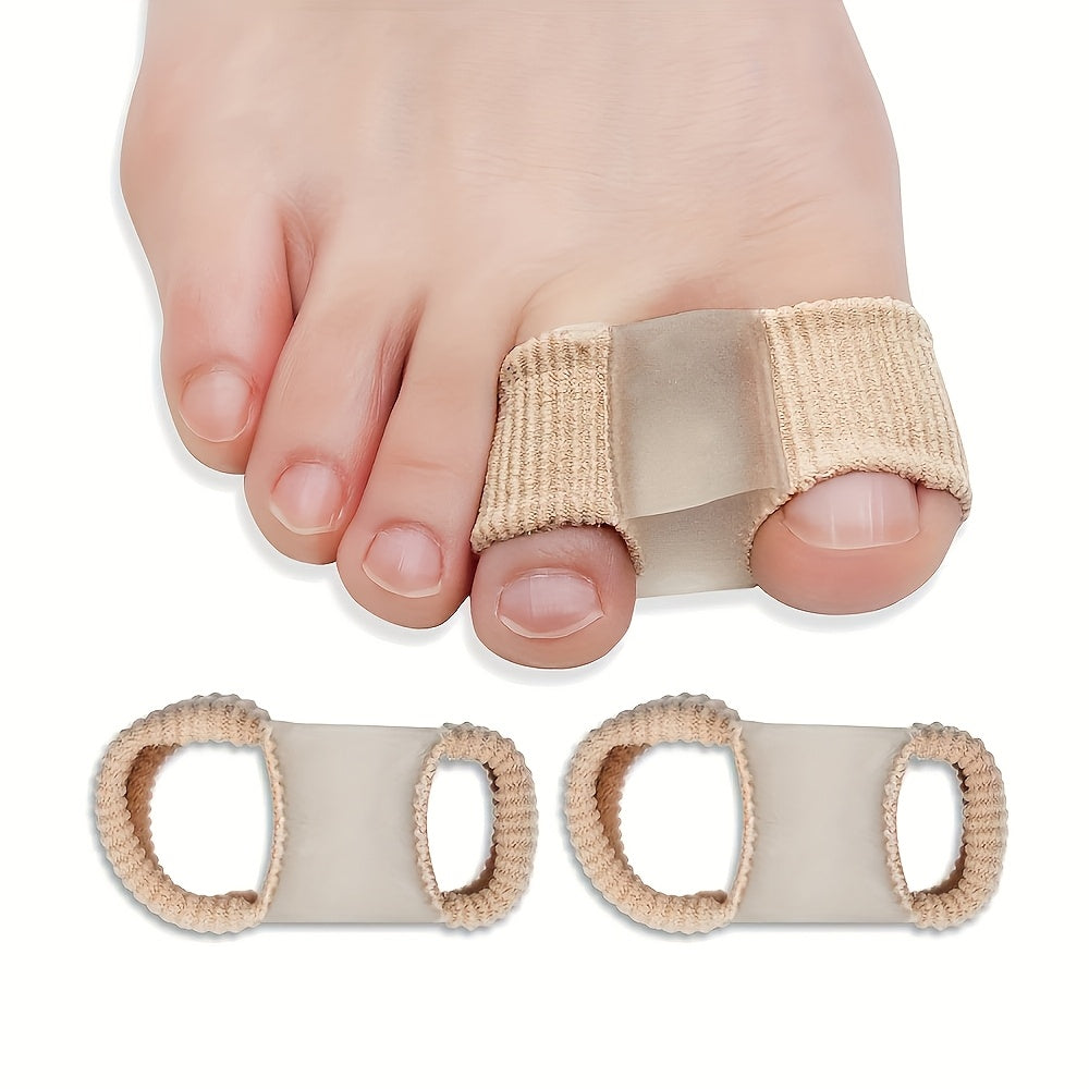 Lot de 2 Sparateurs dOrteils pour Orteils Chevauchants Femmes Hommes Boucles Espacesurs dOrteils pour Pieds Outils de Soin des Pieds et Mains Essentiels pour Hommes et Femmes  Coussinets dOrteils Doux Confortables et Dlicats Parfaits pour Tenues 