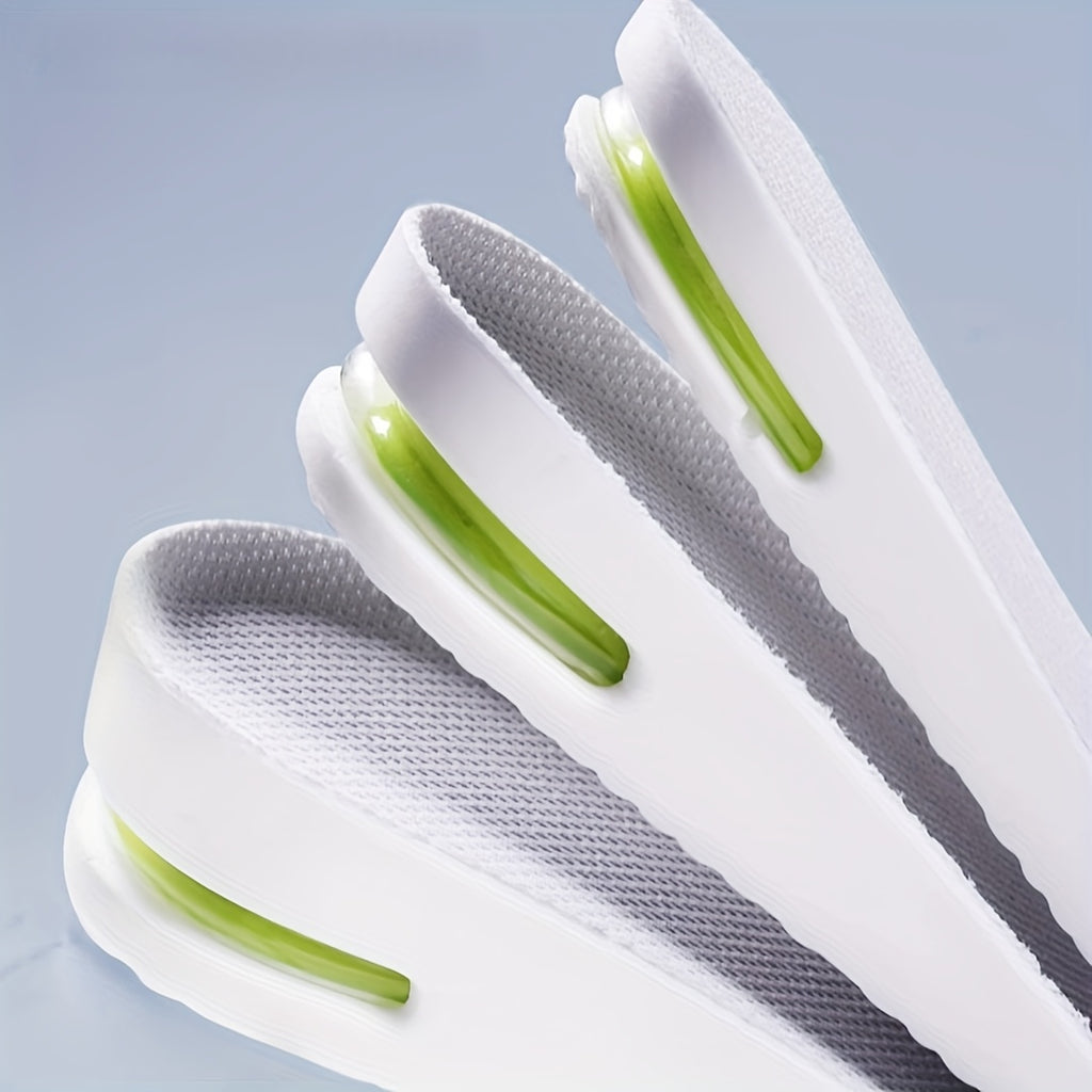 1 Paire de Semelles Rehausseuses  Coussin dAir Haute lasticit Absorption des Chocs et Confort de Semelle Souple Rehaussement de Taille Invisible Multiples Spcifications Disponibles