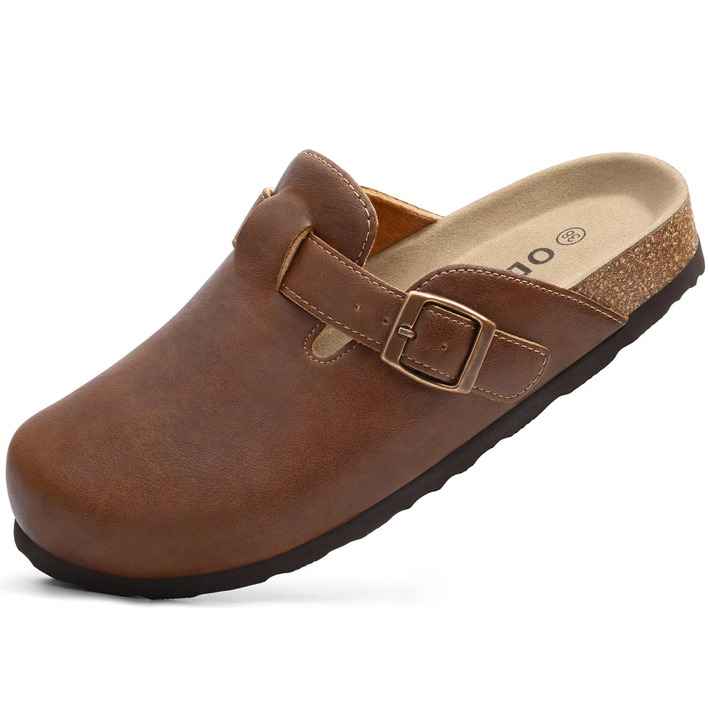 Sabot orthopédique mixte, marron