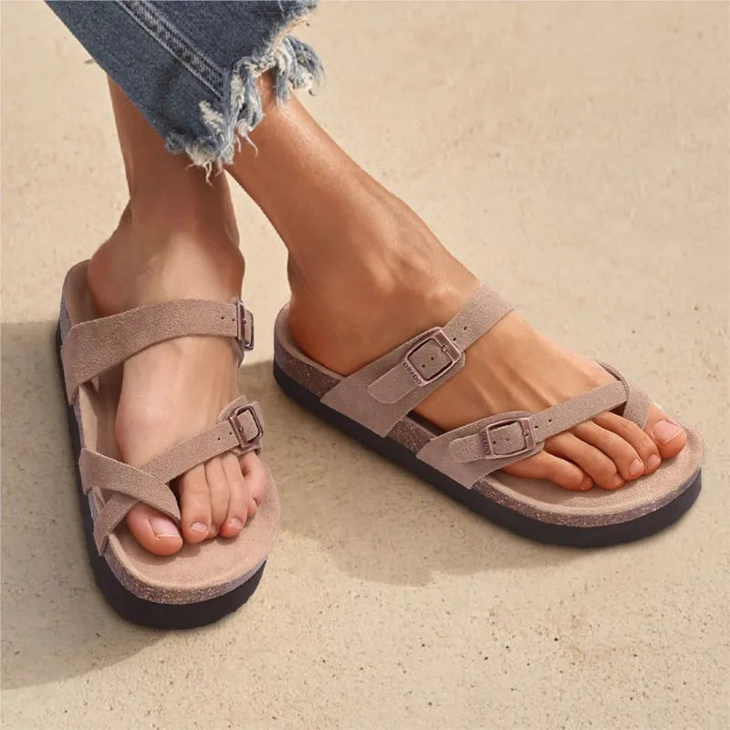 Sandale orthopédique femme fasciite plantaire