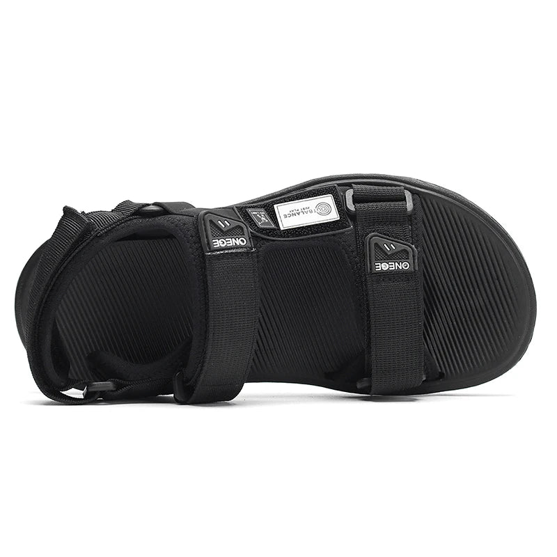 Sandale orthopédique homme à scratch, confort et maintien d'été