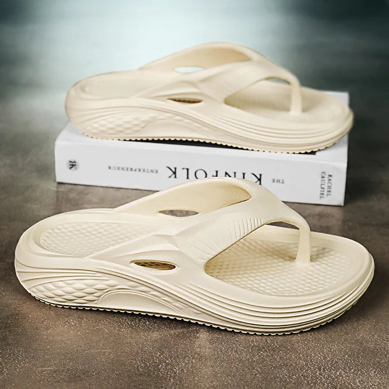 Sandale orthopédique homme à soutien de voûte, confort et amorti