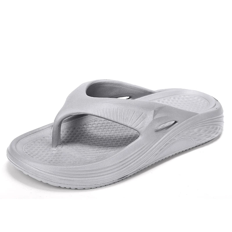 Sandale orthopédique homme à soutien de voûte, gris Image